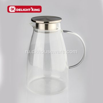 Стеклянный кувшин для воды для сока чайного напитка